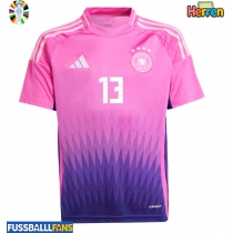 Deutschland Thomas Muller #13 Auswärtstrikot EM 2024 Kurzarm